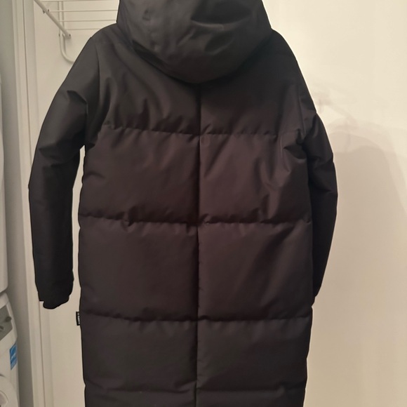 Quartz Co. INES Long Hooded Down Winter Jacket XS – Extreme Cold Protection - Picture 4 of 7